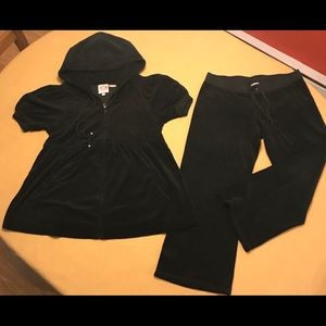 Juicy Couture microterry maternity track suit